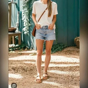 Madewell Relaxed Denim Shorts New With Tag Size 27